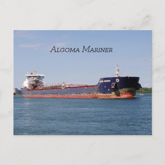 Carte postale Algoma Mariner (Devant)