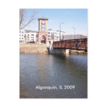 Carte postale Algonquin Illinois