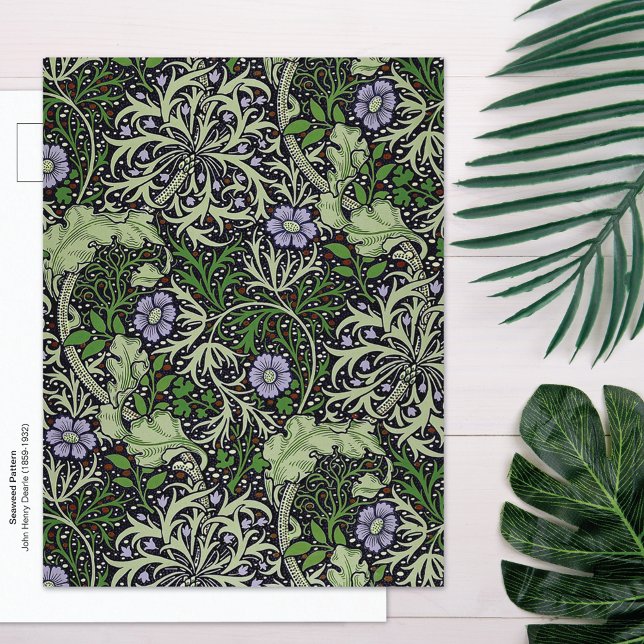 Carte Postale Algues Floral William Morris Company (Créateur téléchargé)