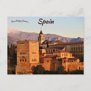 Carte Postale Alhambra Espagne