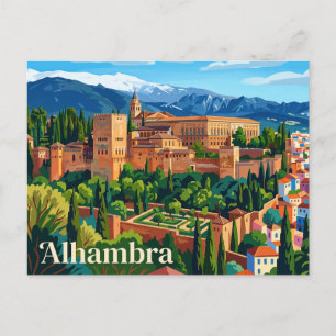 Carte Postale Alhambra Espagne