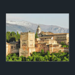 Carte Postale Alhambra, Grenade, Andalousie, Espagne<br><div class="desc">Alhambra situé à Grenade,  Espagne,  célèbre point de repère</div>