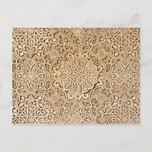 Carte Postale Alhambra motif
