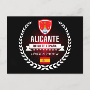Carte Postale Alicante