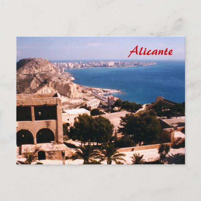 Carte Postale Alicante (Devant)