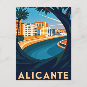 Carte Postale Alicante Espagne