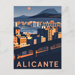 Carte Postale Alicante Espagne