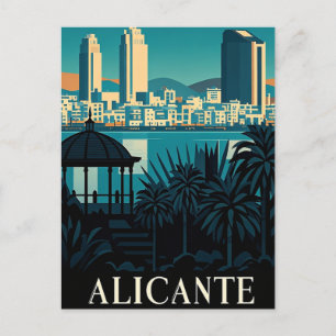 Carte Postale Alicante Espagne