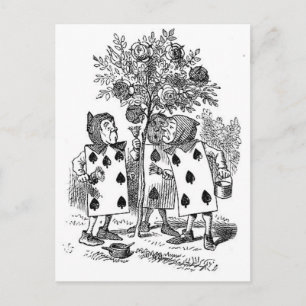 Carte Postale Alice au pays des merveilles