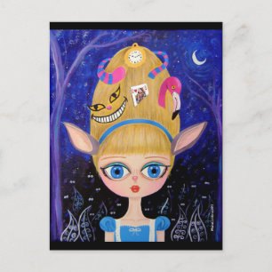 Carte Postale Alice au pays des merveilles