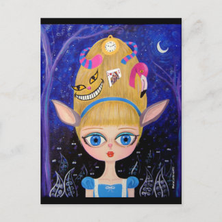 Carte Postale Alice au pays des merveilles