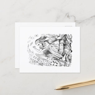 Carte postale Alice au pays des merveilles