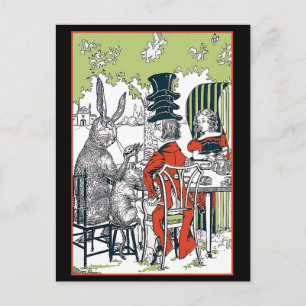 Carte Postale Alice au pays des merveilles