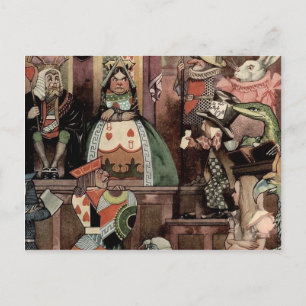 Carte Postale Alice Au Pays Des Merveilles