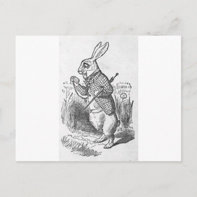 Carte Postale Alice au pays des merveilles 2,5 (Devant)