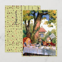 Alice au Pays des merveilles Tea Party Mad Hatter
