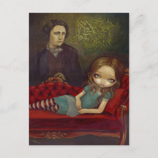 Carte postale "Alice et Lewis"