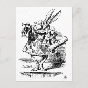 Carte postale Alice In Wonderland de Tenniel