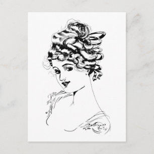 Carte Postale Alice M. McPherrin par Russell L. Swigert 1917 art