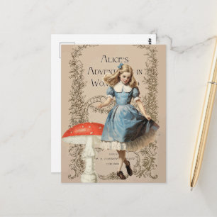 Carte Postale Alice vintage