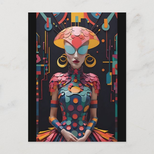 Carte Postale Alice's New Afternoon Tea Party - Ken Gage Art (Devant)