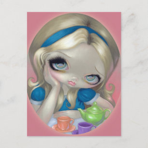 Carte postale "Alice's Tea Party"