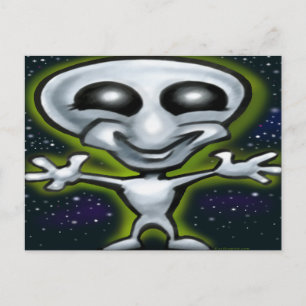 Carte Postale Alien