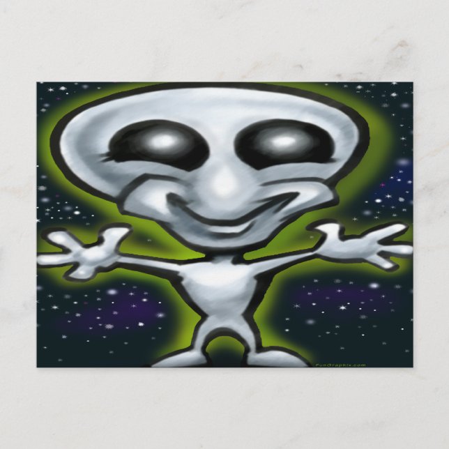 Carte Postale Alien (Devant)