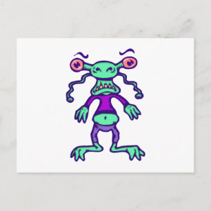 Carte Postale Alien