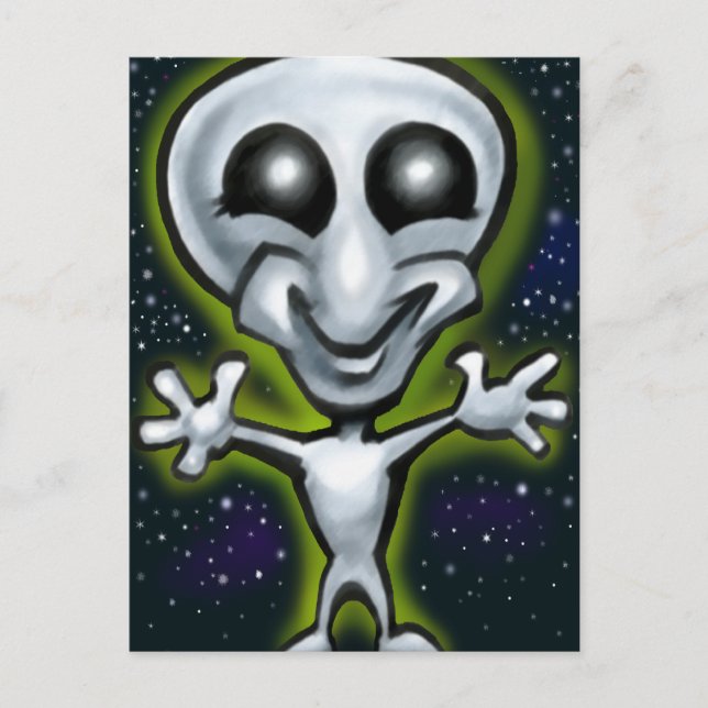 Carte Postale Alien (Devant)