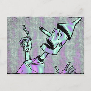 Carte postale Alien Green, Tin Man