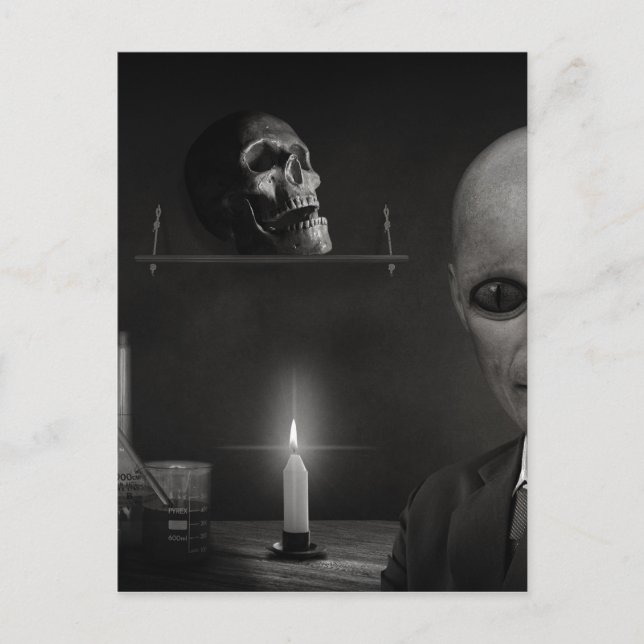 Carte Postale alien roswell (Devant)