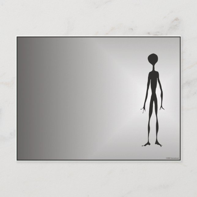 Carte Postale ALIENATED science fiction imaginaire espace marche (Devant)