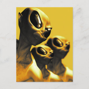 Carte Postale Aliens