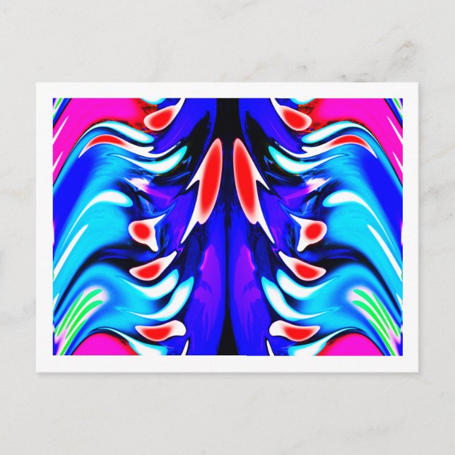 Carte Postale Aliens de rencontre artistique (Devant)