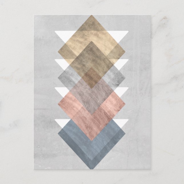 Carte Postale Alignement de diamant I (Devant)