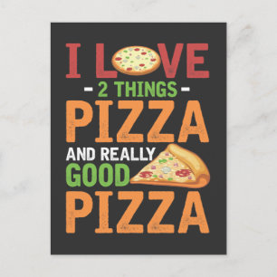 Carte Postale Alimentation Rapide Pizza Slice Lover Foody
