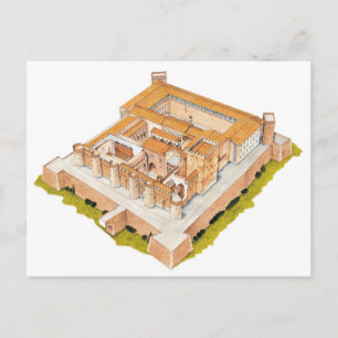 Carte Postale Aljaferia. Saragosse Espagne. Palais islamique
