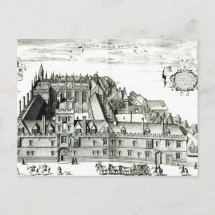 Carte Postale All Souls College, Oxford University, 1675