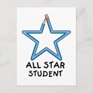 Carte postale All Star Student