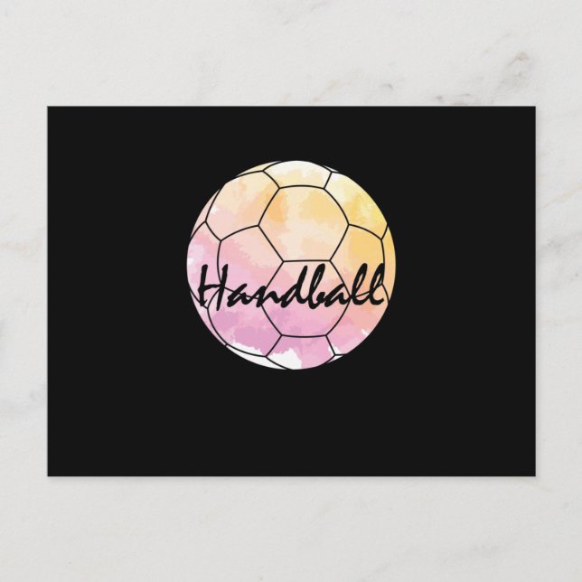 Carte Postale Allée de handball (Devant)