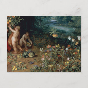 Carte Postale Allégation d'abondance, détail