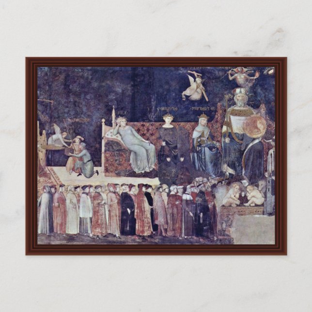 Carte Postale Allégation De Bon Gouvernement (Devant)