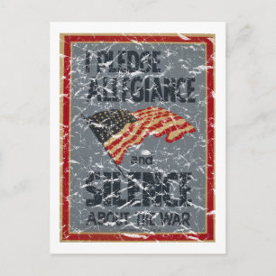 Carte Postale Allégeance des engagements - 1941 - en détresse
