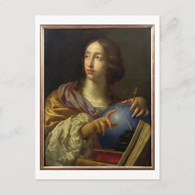 Carte Postale Allégorie de l'astronomie (Devant)