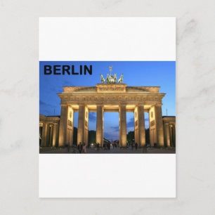 Carte Postale Allemagne Berlin Brandenburger Tor abonde