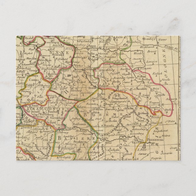 Carte Postale Allemagne, Bohême (Devant)