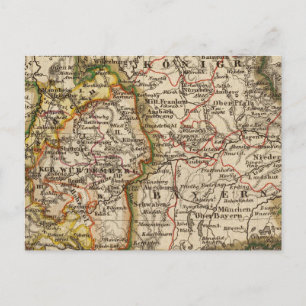 Carte Postale Allemagne du Sud-Ouest