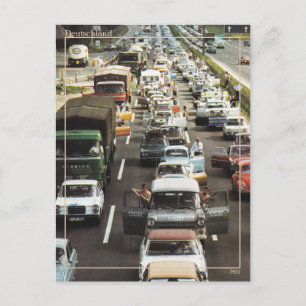 Carte Postale Allemagne vintage photo des années 1970