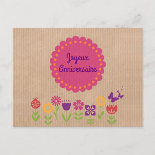 Carte Postale Alles Gute zum Geburtstag   Joyeux Anniversaire